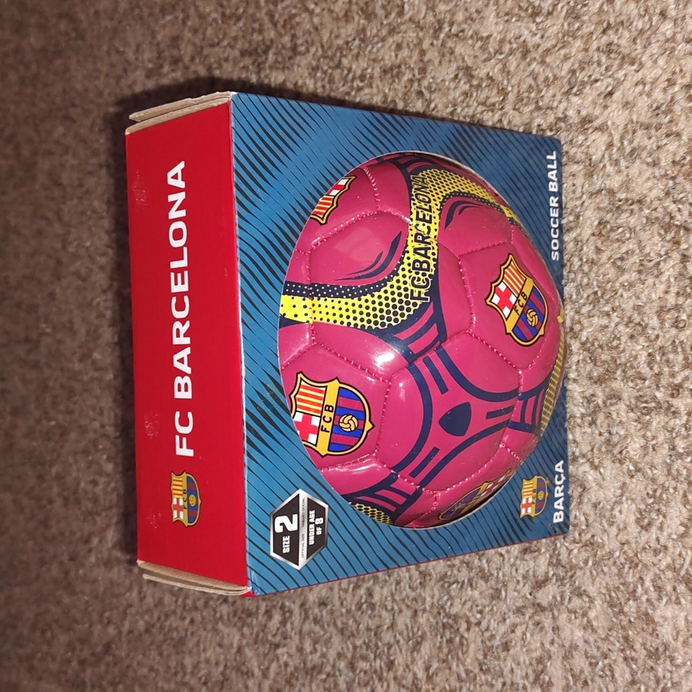 FC Barcelona Official Soccer Ball Size 2 Brand New